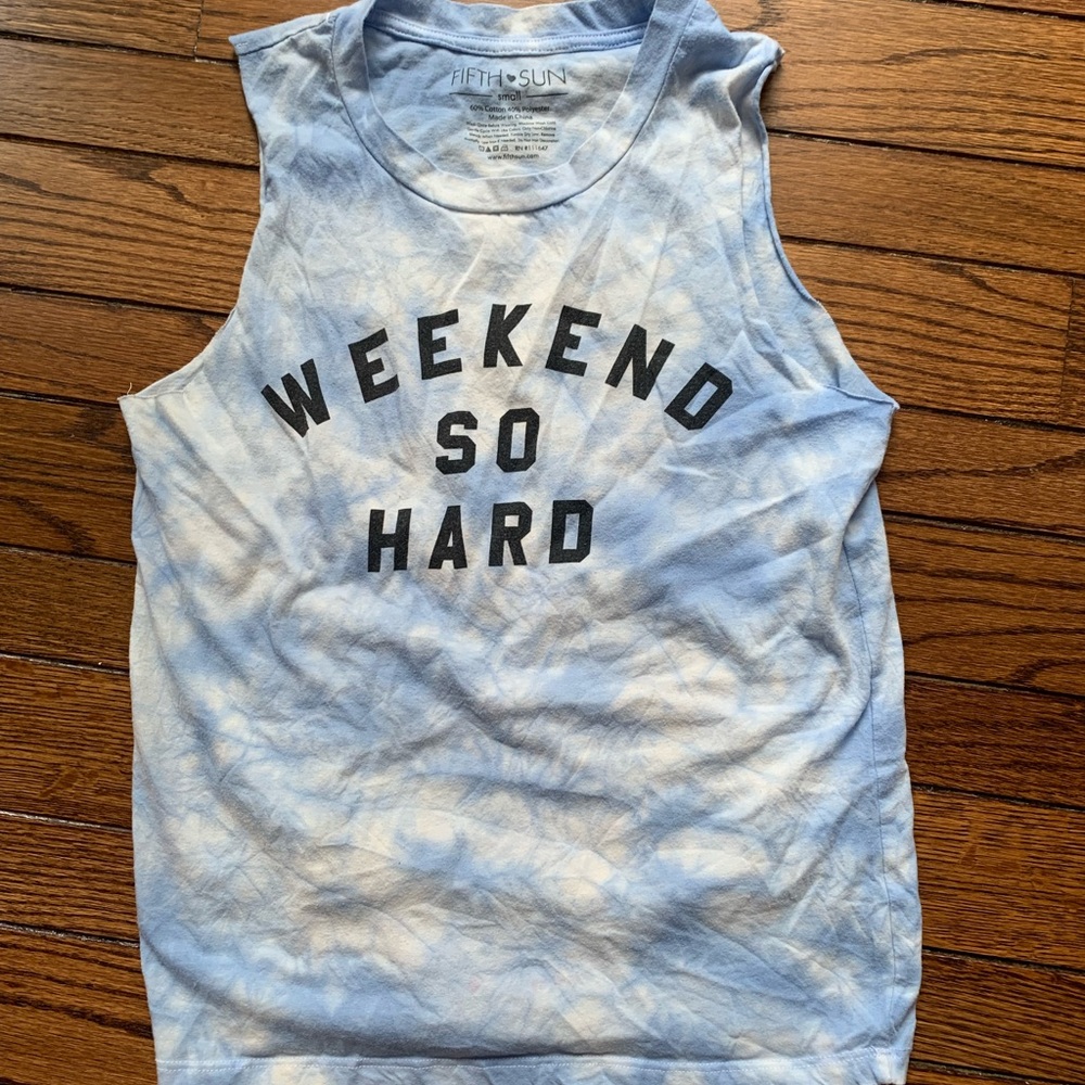 Tie Dye Muscle Top